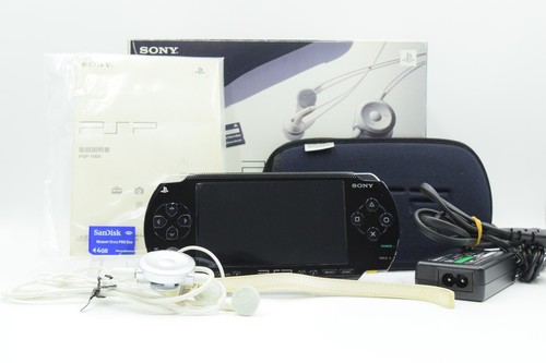 Sony psp 1000 schwarz - schwarz, value