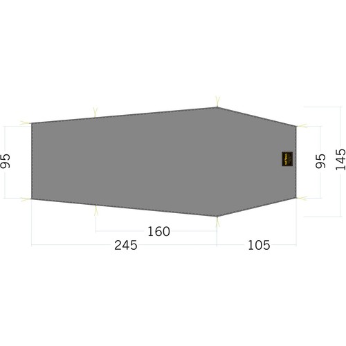 Tatonka floor sheet - sheet, gargia