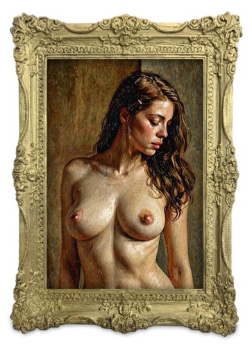 Erotik bild mit vintage - erotik,