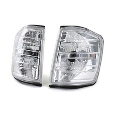 Klarglas Blinker Chrom für Mercedes 190 W201 82-93