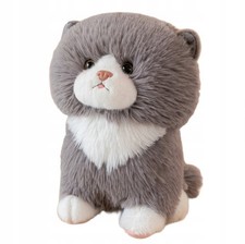 Plüschtier Hund Boo Aschgrau