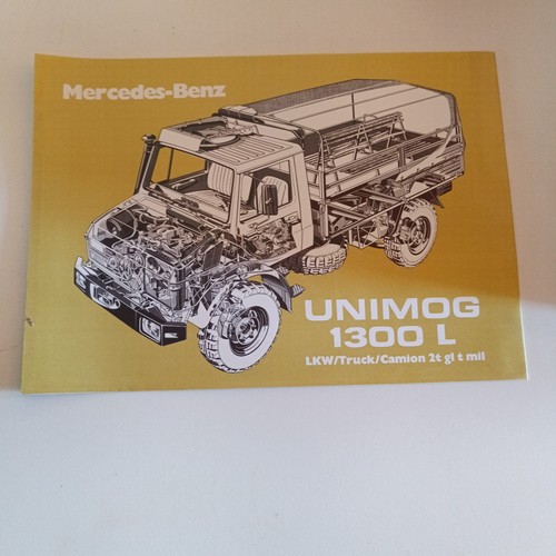 Original prospekt unimog 1300 - prospekt,