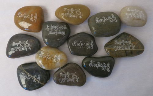 Original mantra steine - 12,