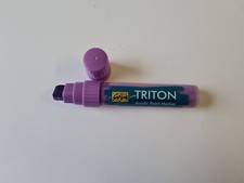 Triton Acrylic Paint Marker XXL 15mm breit Flieder 17943, unbenutzt voll