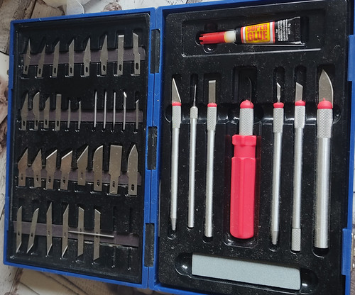 Kinzo bastelmesser set - bastelmesser,