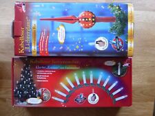 LED 12 Kabellose Weihnachtskerzen + Tannenbaumspitze  mit Fernbedienung Batterie