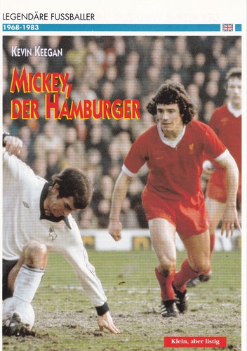 Kevin keegan sammlerkarte hsv - keegan,