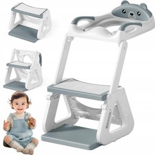 Toilettentrainer Toilettenstuhl Toilettensitz Sitz mit Treppe Leiter für Kinder