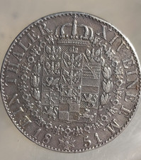 Preußen 1 Taler 1851 A Friedrich Wilhelm IV . Münzen- Brosche.