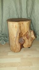 Holzklotz, massiv, Kirsche, Hocker, Unikat,  R.M.K.Raumkunst Tisch Baumscheiben 