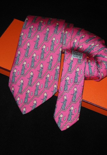 Hermès krawatte vintage - hermès,