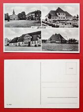 AK BOMST um 1935 Markt, Schule, Sportplatz und Platzansicht ( 32576