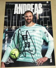 Andreas Wolff Orig. signierte Autogrammkarte THW Kiel DHB Handball 2024/25 #23