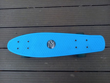 Penny Board, Skateboard, blau