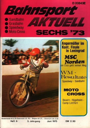 Zeitschrift bahnsport aktuell - zeitschrift,