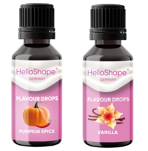 Hello shape flavour - hello, drops