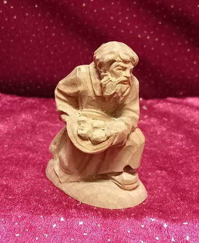 Krippenfigur tannenkrippe 12 - krippenfigur, "tannenkrippe"