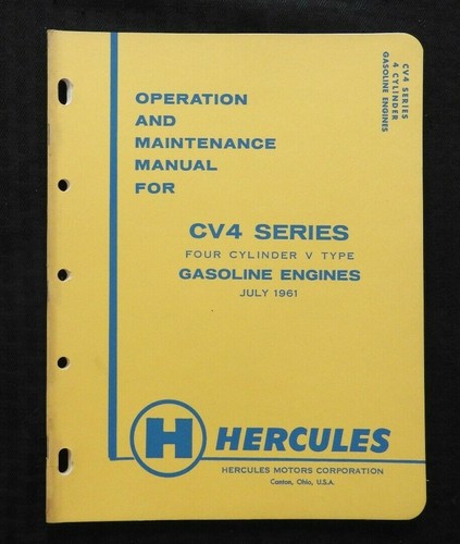 1961 hercules cv4 180 - hercules, cv4-180