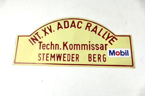 Rallye schilder blechschild - rallye,