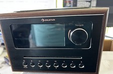Auna Silverstar CD-Cube , BT, Alarm, Dimmfunktion, Mahaghoni,neutrale Verpackung