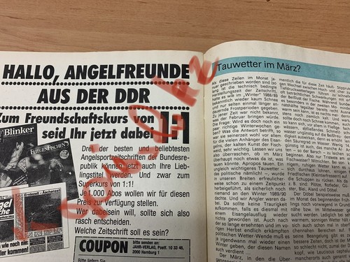 Sehr selten deutscher - selten**,