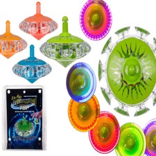 Selbstdrehender Gyroskop Kreisel mit 3 farbwechsel LEDs LED Licht leuchtet Bunt