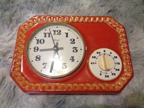 Retro küchenuhr viva mit - retro,