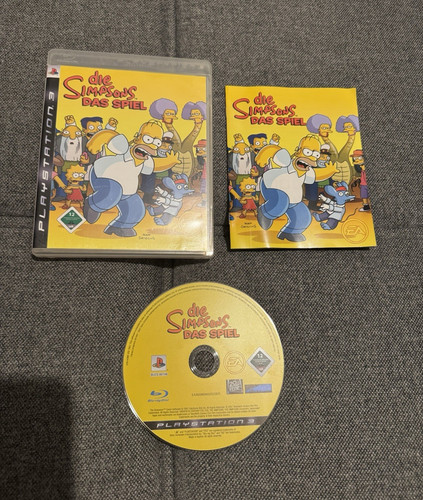 Die simpsons das spiel ps3 - die,