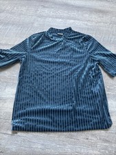 Tshirt Blau Glänzend Gr. S