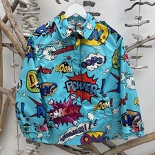 NEU Dolce & Gabbana Cartoon Comic Regenjacke Graffiti Jacket Vinyl Pop Art XS