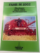 Original Prospekt Deutz Fahr M