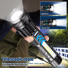 12000000 Lumen Taschenlampe LED 5000 Meter Taktisches Fackel Arbeitslicht USB DE