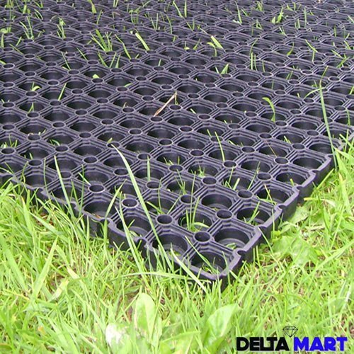 Gummi grasmatte pferdestall - 2,