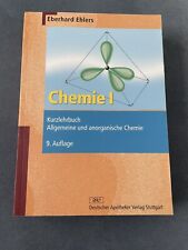 Ehlers Chemie I Kurzlehrbuch Allgemeine und anorganische Chemie 9.Auflage 2008