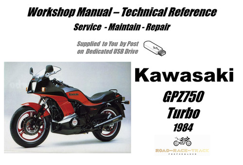 Kawasaki gpz750 gpz 750 - gpz, turbo