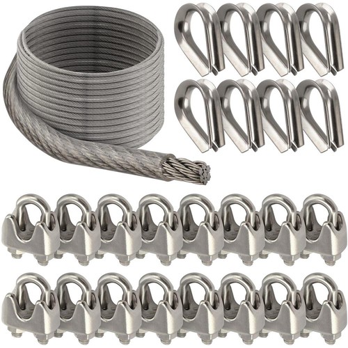 Gardinenseil set edelstahl - gardinenseil,