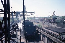 ORIGINALNEGATIV DB 044 556  Abschiedsfest Br.44 Bw Gels.-Bismarck 21.05.1977