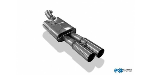 Fox sportauspuff 76mm - sportauspuff,