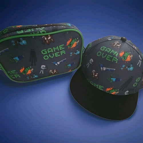 Minecraft set cap und tasche - set,,