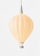 Heißluftballon white - heißluftballon, "white