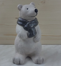 Gartenfigur Dekofigur Skulptur Eisbär  wetterfest frostsicher