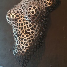 Metall Wandbild Weibliche