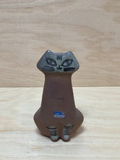 Steinzeug Katzen Figur Lisa