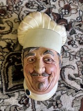 Bossons Chalkware Head Chef