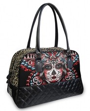 Liquor Brand Rockabilly BUTTERFLY Tattoo Weekender Tasche