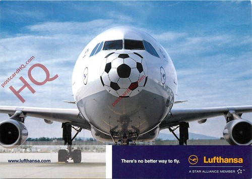 Ansichtskarte lufthansa - ansichtskarte_,