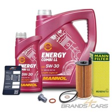MANN ÖLFILTER + 6l 5W-30 FÜR