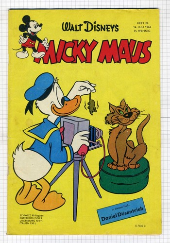 Micky maus 28 1962 - micky, no.