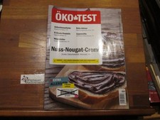 Zeitschrift Ökotest : Richtig gut leben 3, März 2018 Nuss-Nougat-Creme Antischim