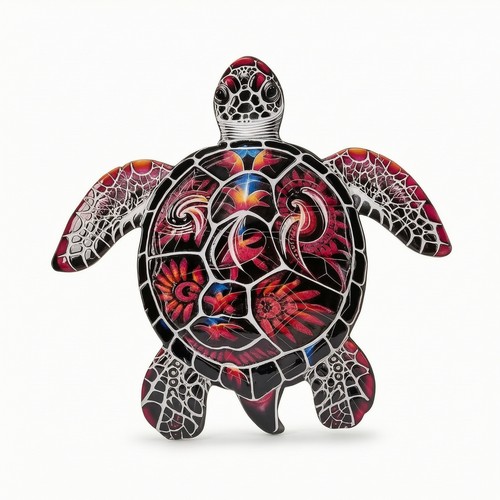 Metall schildkröte wanddeko - metall,